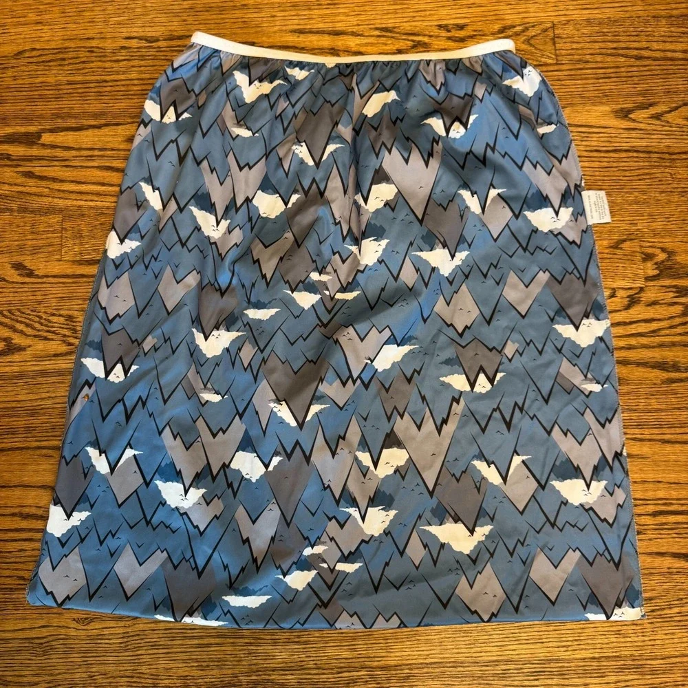 Wet‎ Bag Mountains Large Travel Laundry Washable Planet Wise Cloth Diaper USA